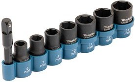 Thumbnail - makita Steckschlüssel-Satz 1/4" E-12289 8-teilig