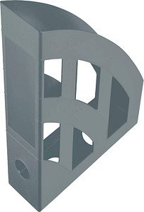 helit Stehsammler the green bridge H2661082 grau Kunststoff, DIN A4