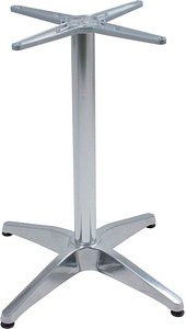 Thumbnail - Garden Pleasure BRENTA Tischgestell für Bistrotisch silber 66,0 x 66,0 x 70,0 cm