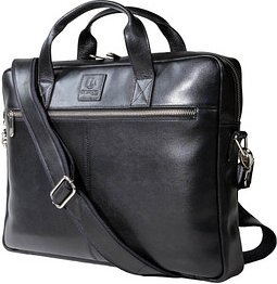 Exacompta Laptoptasche Exactive Leder schwarz 17437E bis 39,6 cm (15,6 Zoll)