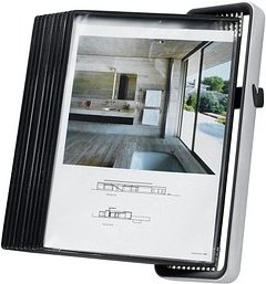 tarifold Sichttafelsystem VEO 714507 DIN A4 schwarz mit 10 St. Sichttafeln, 1 St.