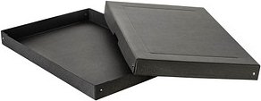 FALKEN PURE Aufbewahrungsbox 500 Blatt schwarz 32,0 x 44,0 x 4,0 cm