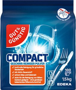 GUT&GÜNSTIG COMPACT Geschirrspülpulver 1,5 kg