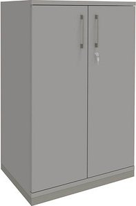 fm Aktenschrank Oldenburg, 4260429766918 lichtgrau 2 Fachböden 80,0 x 44,2 x 113,3 cm