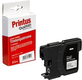 Printus schwarz Druckerpatrone kompatibel zu brother LC-1100BK