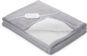 medisana HB 416 Heizdecke hellgrau 120 W