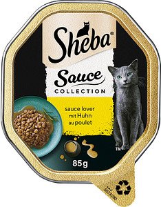 Sheba® Katzen-Nassfutter Sauce Collection mit Huhn 22x 85,0 g