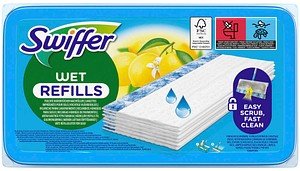 Swiffer WET REFILLS Feuchte Bodentücher Mikrofaser, 24 St.