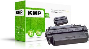 KMP H-T237 schwarz Toner kompatibel zu HP 05XXL (CE505X)