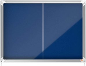 nobo Schaukasten silber 8x DIN A4 92,5 x 6,3 x 66,8 cm, 1 St.