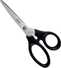AKTION: LEITZ Schere schwarz 18,5 cm mit Prämie nach Registrierung