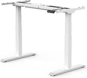 FlexiSpot E7 elektrisch höhenverstellbares Schreibtischgestell weiß ohne Tischplatte, T-Fuß-Gestell weiß 110,0 - 190,0 x...