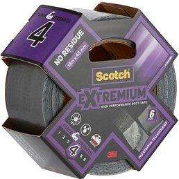 Scotch Extremium™ Ultra Gewebeband schwarz 24,0 mm x 10,0 m 1 Rolle