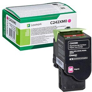 Lexmark C242XM0 magenta Toner