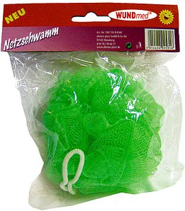 WUNDmed® Duschschwamm grün 11,0 x 11,0 cm
