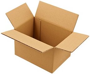 20 Nestler Wellpapp-Faltkartons 1-wellig braun 21,0 x 15,0 x 13,7 cm Außenmaß