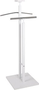 HAKU Möbel Herrendiener 38344 weiß Holz 33,0 x 109,0 cm