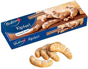 Bahlsen Kipferl Kekse 125,0 g