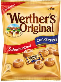 Werther’s® Original Sahnebonbons zuckerfrei Bonbons 19 St./ 70,0 g