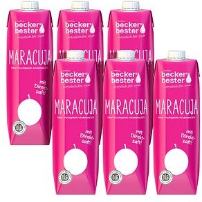 Thumbnail - beckers bester MARACUJA Fruchtnektar 6x 1,0 l