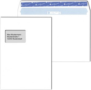 MAILmedia Versandtaschen Cygnus Excellence® DIN C4 mit Fenster weiß 10 St.