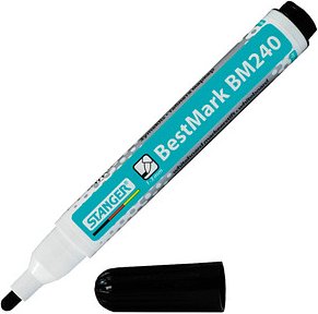 STANGER BestMark M240 Whiteboard-Marker schwarz 1,0 - 3,0 mm, 1 St.