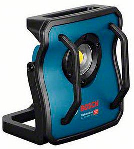 BOSCH Professional GLI 18V-4000C LED Akku-Baustrahler blau/schwarz