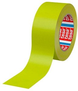 tesa 4671 Neon Gewebeband gelb 50,0 mm x 25,0 m 1 Rolle