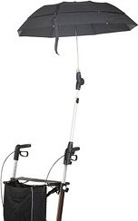 RUSSKA Regenschirm für Rollator schwarz, 1 St.