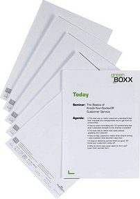 Thumbnail - DURABLE Einsteckschilder für Namensschilder DOOR SIGN REFILL 21,0 x 29,7 cm, 10 St.