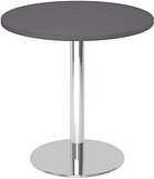 Thumbnail - HAMMERBACHER Bistrotisch rund Spanplatte grafit 80,0 x 80,0 x 74,0 cm, 1 St.