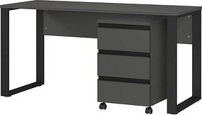 GERMANIA Adrano Büromöbel-Set grafit