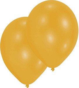 amscan® Luftballons gold, 50 St.