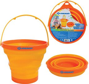 SCHILDKRÖT® Sandspielzeug Eimer faltbar orange, 1 St.