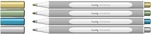 Teachly Shineliner Classic Filzstifte farbsortiert, 4 St.