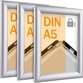 SPRINTIS Klapprahmen silber 14,8 x 21,0 cm, 3 St.
