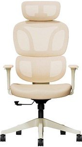 FlexiSpot Bürostuhl BS5W Stoff orange, Gestell schwarz