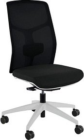 ORIGINAL STEIFENSAND Bürostuhl Eserio Netz Stoff schwarz, Gestell grau