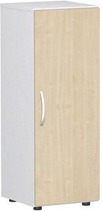 geramöbel Aktenschrank Flex, S-343102-AW weiß, ahorn 2 Fachböden 40,0 x 42,0 x 110,4 cm