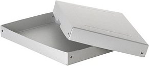 FALKEN PURE Aufbewahrungsbox 500 Blatt weiß 24,0 x 32,0 x 4,0 cm, 1 St.