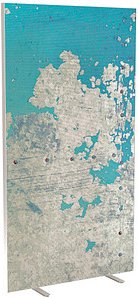 PAPERFLOW Trennwand easyScreen Industrial, 61837 bunt 94,0 x 173,4 cm, 1 St.