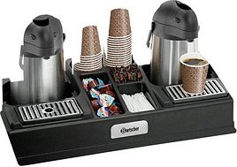 Thumbnail - Bartscher Kaffeestation 2190 schwarz 66,0 x 34,0 cm