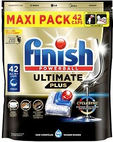 finish POWERBALL ULTIMATE PLUS ALL IN 1 Spülmaschinentabs 42 St.