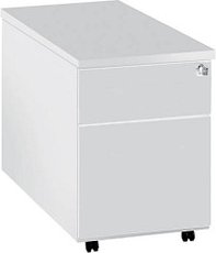 Kerkmann Priola Rollcontainer weiß 2 Auszüge 42,0 x 80,0 x 54,0 cm