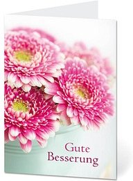 LUMA Genesungskarte Gute Besserung DIN B6