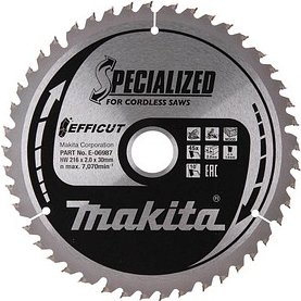 makita E-06987 Kreissägeblatt 216,0 mm, 45 Zähne