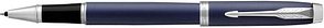 PARKER IM Tintenroller blaumatt/silber 0,5 mm, Schreibfarbe: schwarz, 1 St.