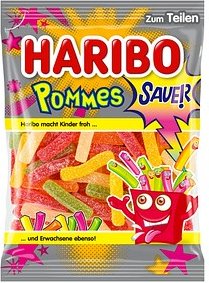 HARIBO SAURE POMMES Fruchtgummi 175,0 g
