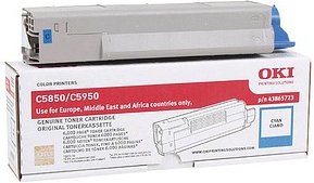 OKI 43865723 cyan Toner