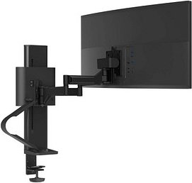 ergotron Monitor-Halterung TRACE 45-630-224 schwarz für 1 Monitor, Tischklemme